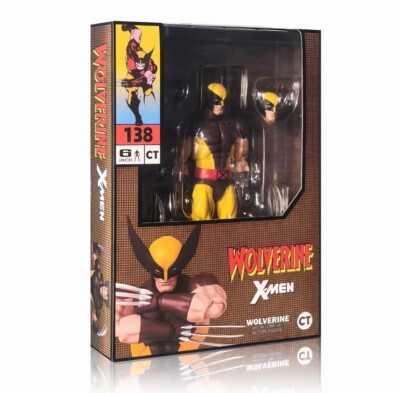 Wolverine Mafex 138 Brown Suit Figure - X-Men Deadpool 3 Action Figure-image