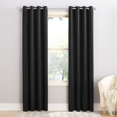 Barrow Energy Efficient Grommet Curtain Panel Pair-image