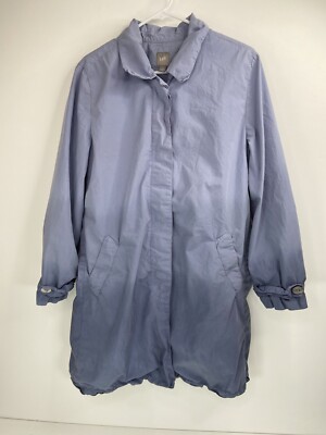 J Jill Women’s Blue Dip Dye Jacket Size L-image