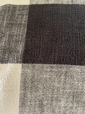 Pottery Barn Bryce Charcoal Full/Queen Duvet Cover.-image