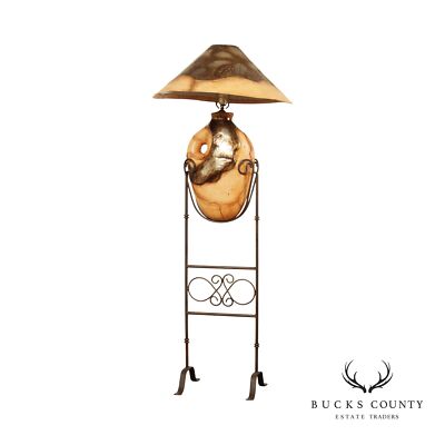 Rustic Style Studio Crafted Sculptural Floor Lamp-image