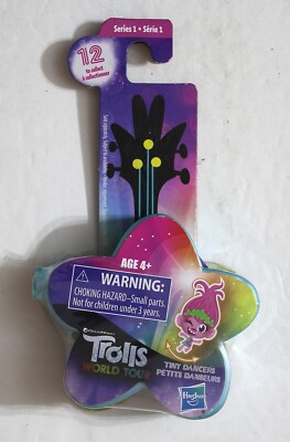 Trolls Tiny Dancers Star Shaped 2020 Hasbro unopened assorted colors-image