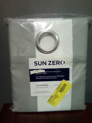 New Sun Zero 53085 One Curtain Panel 54