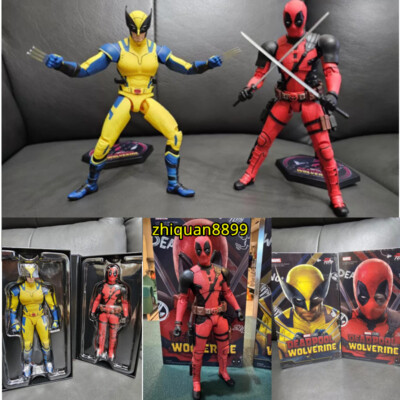 IN STOCK ZD Toy Deadpool & Wolverine 1:10 Action Figure Toy Model Collection New-image