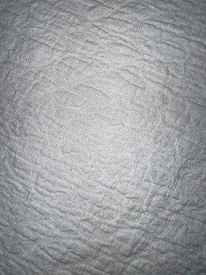 POTTERY BARN Quilted Textured “ Bubbles Like” KING SIZE Duvet Cover White Cotton-image