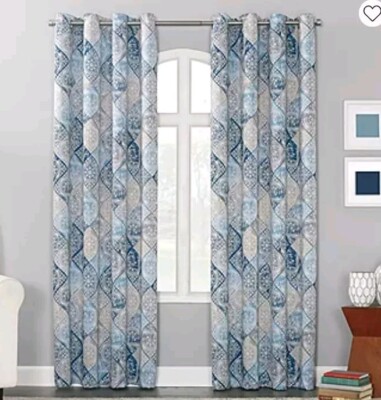 Sun Zero Panel Dacona Grommet Curtain 54in x 63in Light Filtering -image