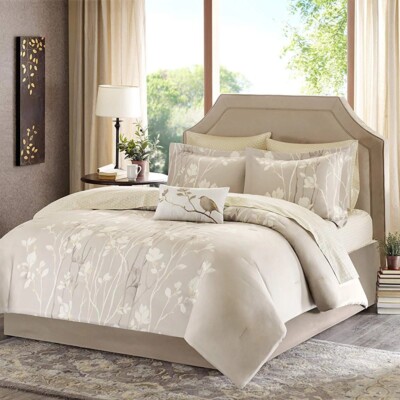 Madison Park Essentials 9 piece full bedding set -image