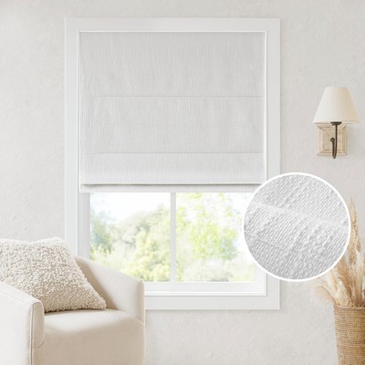 Madison Park Cordless Roman Shade, Total Blackout, 31