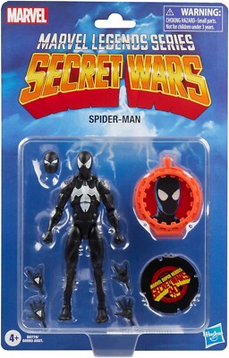 NEW Marvel Legends SECRET WARS Black Suit SPIDER-MAN 6