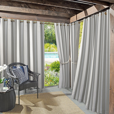 Valencia 2-Pack Cabana Stripe Indoor/Outdoor UV Protectant Energy Efficient G...-image