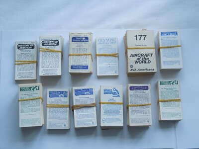 Vintage Large Quantity Brooke Bond Tea Cards Job Lot Lucky Dip-image
