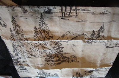 1 Pottery Barn Rustic Forest standard sham  New wo tag-image