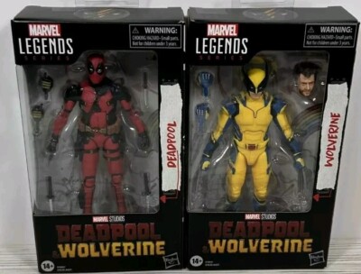 Marvel Legends Series Deadpool and Wolverine Figures Lot-image