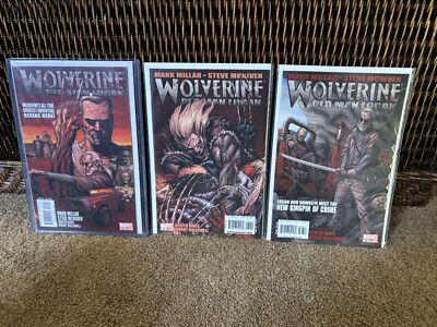 Wolverine #66 68 70 Old Man Logan Lot (3) Mark Millar 2008 All NM- Or Better-image