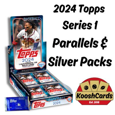 2024 Topps Series 1 PARALLELS & SILVER PACK CARDS - You Pick, Complete Your Set-image