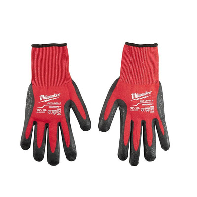 Milwaukee 48-22-8933 Cut Level 3 Dipped Gloves XL-image