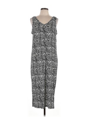 Dip Women Gray Casual Dress L-image