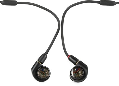 Audio-Technica ATH-E40 Monitor Earphones - Black-image