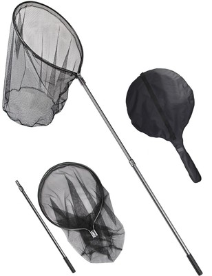 Saltwater Fishing Net Large Fishing Net with Telescoping Handle Cat Catcher N...-image
