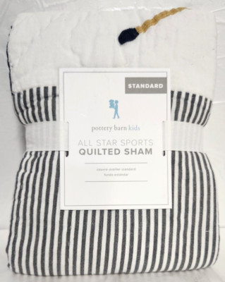 Pottery Barn Kids Standard All Star Sports Quilted 1-Sham 20