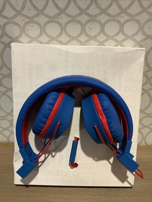 🍒 JBuddies Studio Wired Kids Headphones -Blue/red‼️As Shown, No Box-image