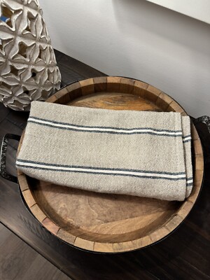 Pottery Barn/Villa by Classic Home Linen EURO Pillow Cover 26” Natural-image