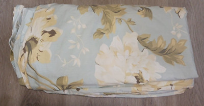 POTTERY BARN 100% cotton Winter Poppy Queen Duvet Cover-image