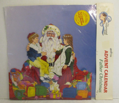 The Ampersand Studio 3D Advent Calendar Father Christmas ADV2 Unopened-image