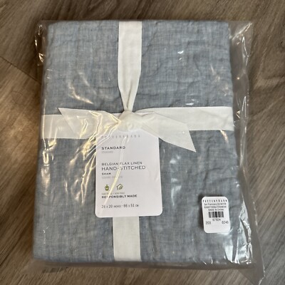 Pottery Barn Belgian Flax Linen Sham Standard Pillow (26