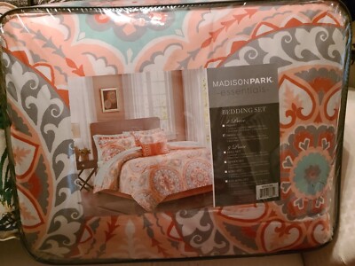 Gorgeous Design Madison Park 7 - Piece Twin Comforter Set NIB-image