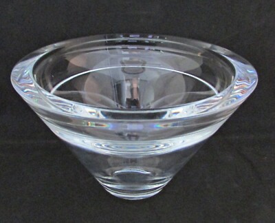 Studio Ahus - Large, Thick Scaled, Cone Shaped Bowl - One Cut Around Perimeter-image