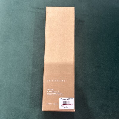 Pottery Barn TIVOLI 5 Piece Flatware Silver Pitted Finish Stainless Steel New-image