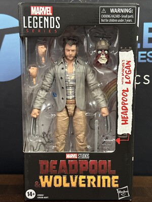 Hasbro Marvel Legends Deadpool & Wolverine Headpool With Marvels Logan 6
