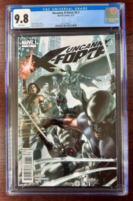 UNCANNY X-FORCE #5.1 CGC 9.8 WP NM/M MARVEL COMICS 2011 WOLVERINE & PSYLOCKE 🔥-image