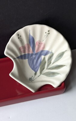 Studio Art Pottery SEASHELL Soap Trinket 4½