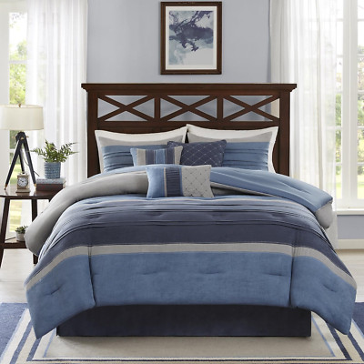 Madison Park Cozy Comforter Set Casual Modern Design - All Season Bedding, Match-image