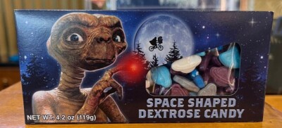 Universal Studios  E.T. SPACE SHAPED DEXTROSE CANDY New in Box-image