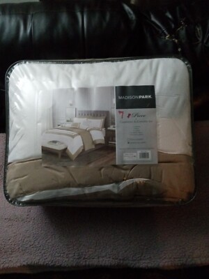 Madison Park 7 Piece Comforter Set/King-image