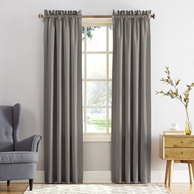 Barrow Energy Efficient Rod Pocket Curtain Panel Pair-image