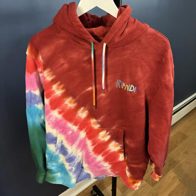 Rip N Dip, Tie Dye Hoodie, Mens Large-image