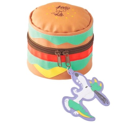 Usj Sold Out Snoopy Hamburger-Shaped 3D Pouch Universal Studio Japan Accessories-image