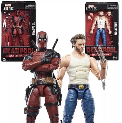 Deadpool And Wolverine Marvel Legends Legacy Collection Set.-image