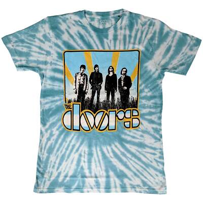 The Doors Waiting for the Sun Dip Dye Official Merchandise T-shirt New-image