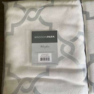 Madison Park Pair, Grommet Panel Curtain 100