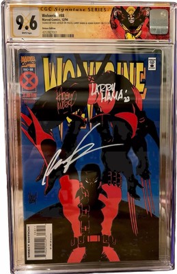 Wolverine #88 Deluxe Edition Cgc SS Liefeld Hama Kubert-image