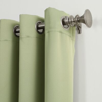 un Zero oho Blackout Energy Efficient Grommet Curtain ingle Panel 54