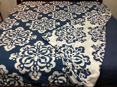 Pottery Barn Full Queen Duvet Cover-image