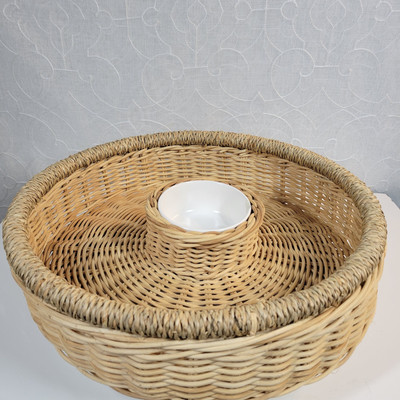 VTG Chip & Dip Serving Basket 15.5