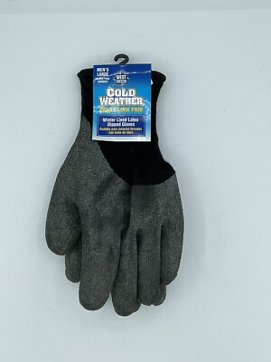 West Chester Winter Lined Latex Dipped Gloves - Size Large - New-image