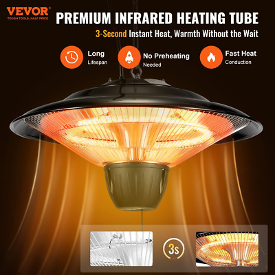 VEVOR Hanging Patio Heater, Studio-image